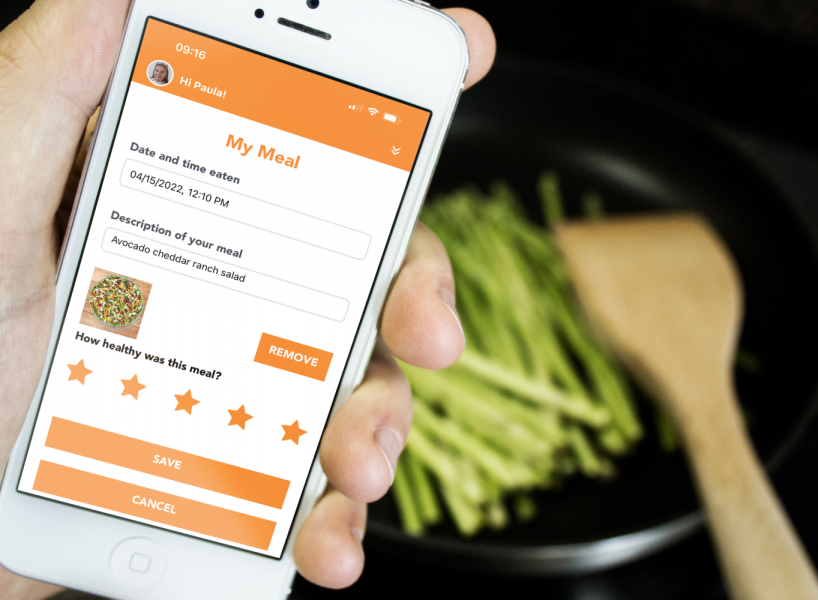 Prescribe FIT Meal Tracking