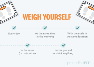 why should you weigh yourself the same way each day?