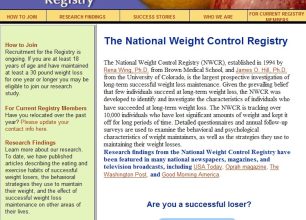 National Weight Control Registry