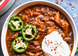 Healthy Pumpkin Turkey Chili