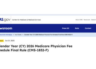 2026 CMS Final Rule Physician Fee Schedule RPM CPT Codes